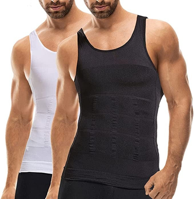 SculptKing - Camiseta interior de compresión 2.0